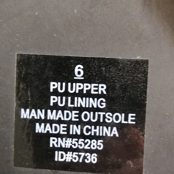 Express Womens Sandal Black Flat Heel Ankle Strap w/Buckle Cushioned Sz  6 M - Picture 9 of 9